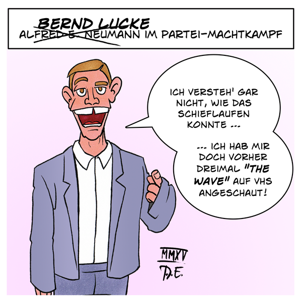 Bernd Lucke im Partei-Machtkampf