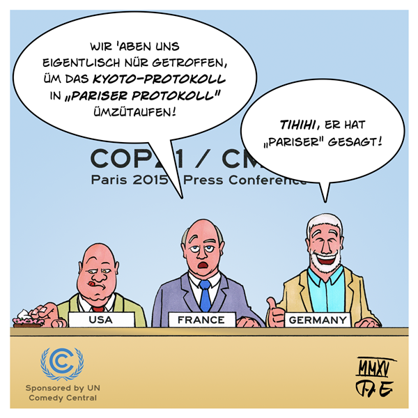 Klimagipfel COP21/CMP11 in Paris