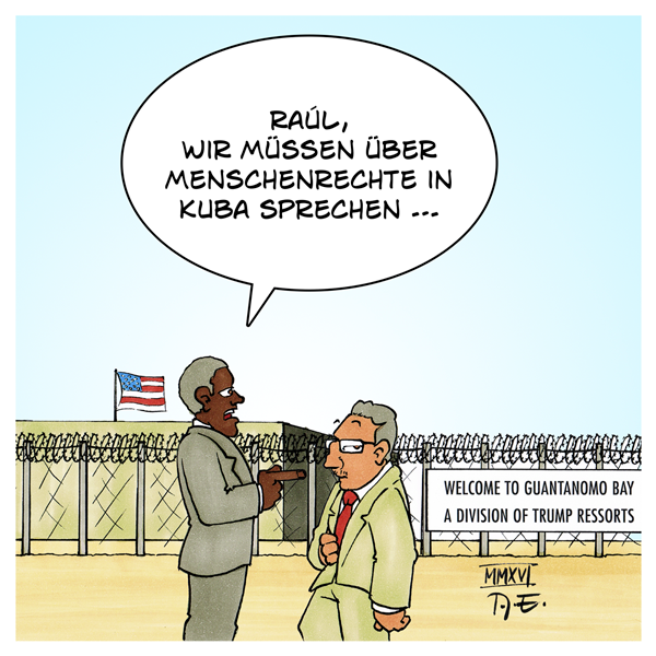 Obama Kuba Guantanamo Raul Castro