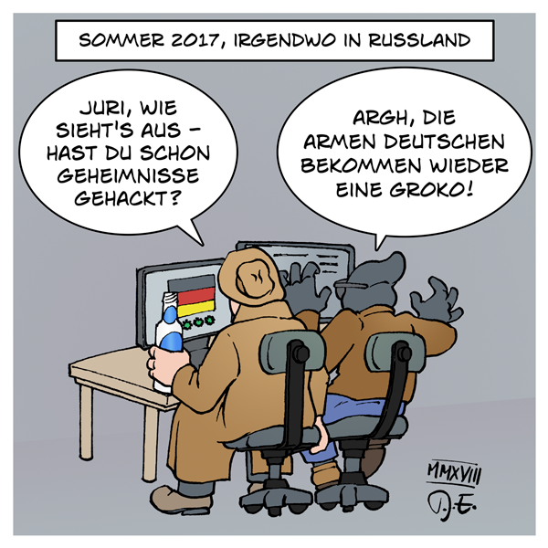 Russische Hacker im Bundestag