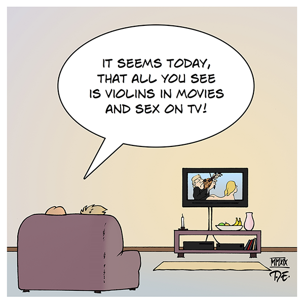 Family Guy TV movies media sex violence violins play on words Wortspiel 