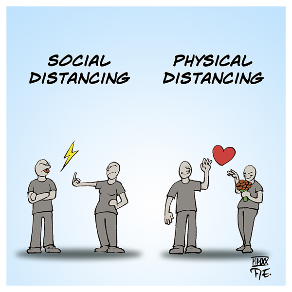 SocialDistancing / PhysicalDistancing